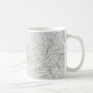 Grey marble surface pattern coffee mug