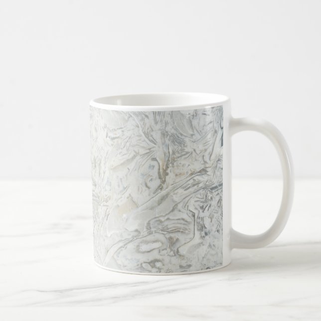 Grey marble surface pattern coffee mug (Right)
