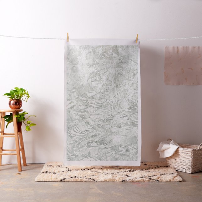 Grey marble surface pattern fabric (In Situ)