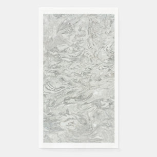 Grey marble surface pattern napkin