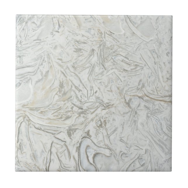 Grey marble surface pattern tile (Front)