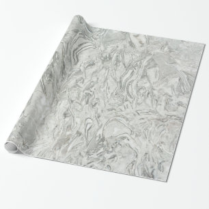 Grey marble surface pattern wrapping paper