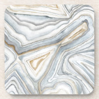 Grey Marbled Abstract Design