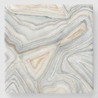 Grey Marbled Abstract Design