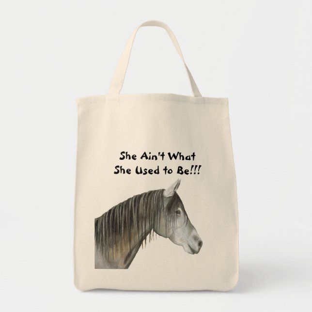 Grey Mare Tote Bag (Front)