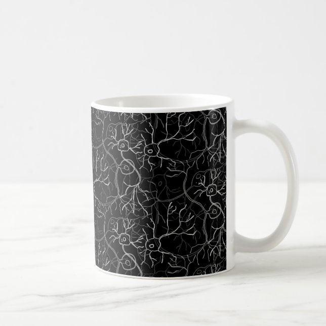 Grey Matter - Neurons Coffee Mug (Right)