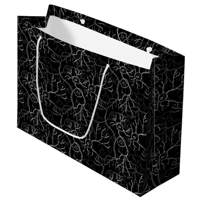 Grey Matter - Neurons Large Gift Bag (Front Angled)