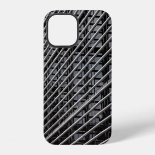 Grey metal frame iPhone 12 case