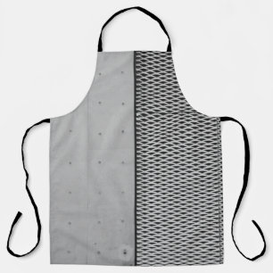 Grey metal galvanised sheet apron