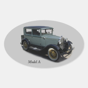 Grey Model A sticker