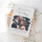 Grey Modern Stylish Boho Wedding Photo Invitation