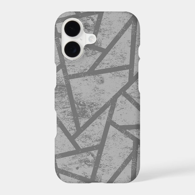 Grey mosaic pattern (Back)