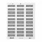 Grey Mr and Mrs Script Wedding Return Address