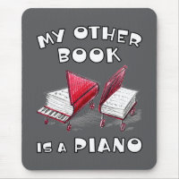 Grey My Other Book Is A Piano Portrait Orientation