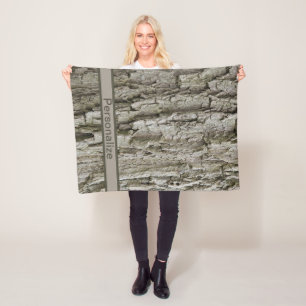 grey natur contry wood blanket