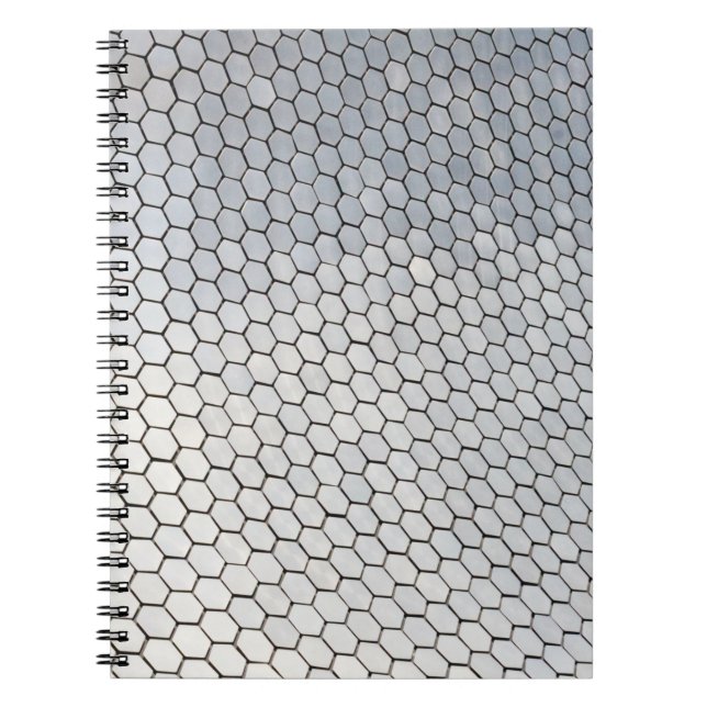 Grey octagonal art notebook (Front)