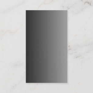 Grey Ombre Business Card