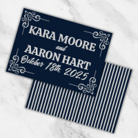 Grey on Slate Blue Edwardian