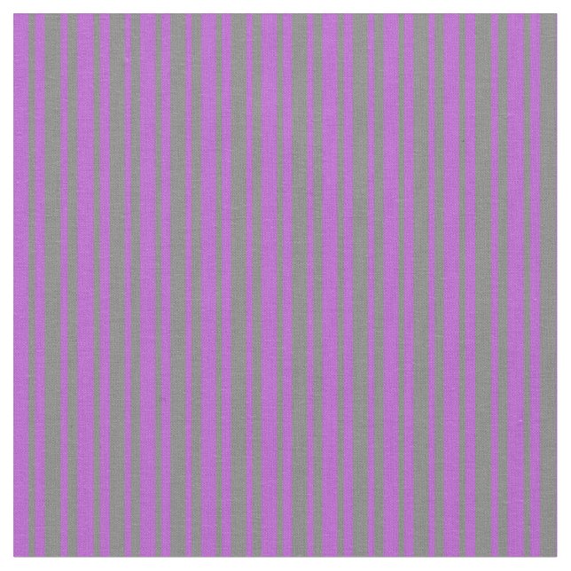 Grey & Orchid Pattern Fabric (Close Up)