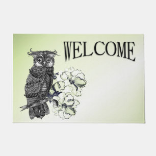 Grey Owl Welcome Mat