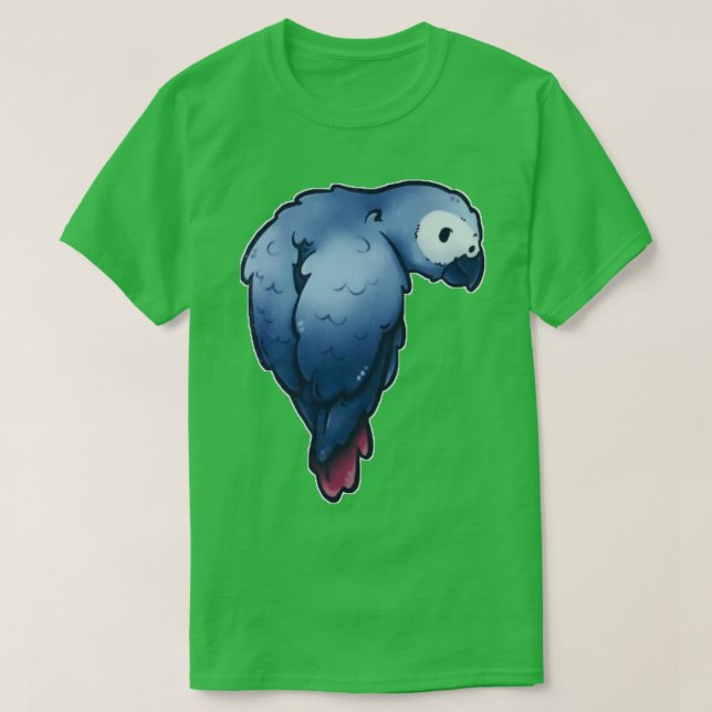 Grey parrot 1 T-Shirt (Design Front)