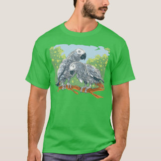 grey parrot 5 T-Shirt