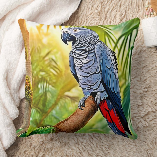 Grey Parrot Perch Cushion (Blanket)