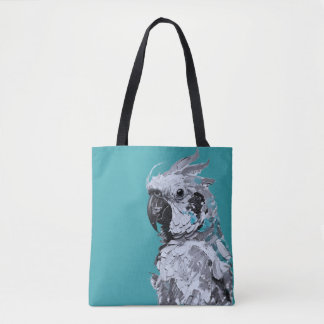 Grey Parrot Tote Bag