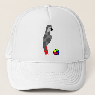 Grey Parrot Trucker Hat