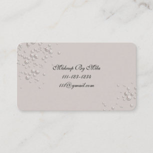 grey pearl business card