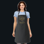 Grey Personalised Apron with Logo Custom Uniform<br><div class="desc">Custom business logo apron designed for corporate branding, promotional events, and professional use. This personalised apron is perfect for small business owners, restaurants, cafés, catering companies, and corporate teams who want to showcase their brand in style. Easily customise with your company logo, business name, or slogan to create branded staff...</div>