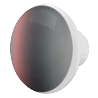 Grey, pink, black gradient, Ombre.  Ceramic Knob