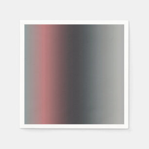 Grey, pink, black gradient, Ombre. Napkin