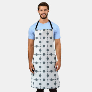 Grey Polka Dots, Polka Dot Pattern, Dots, Dotted Apron