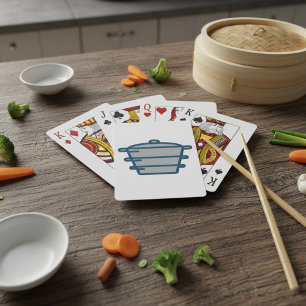 Grey Pot Playing Cards