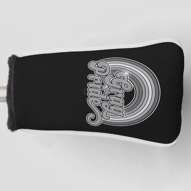 Grey Pride (Retired Senior) Golf Head Cover (Front)