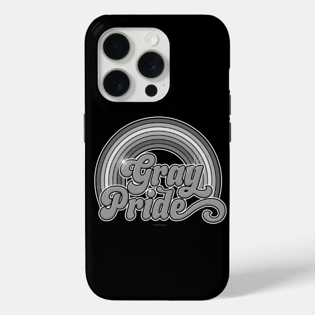 Grey Pride (Retired Senior) iPhone / iPad case (Back)