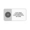 Grey Quatrefoil Pattern, Charcoal Monogram