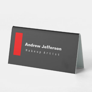 Grey Red Minimalist Modern Plain Remarkable