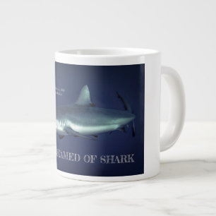 Grey Reef Shark in Yap Micronesia Large Coffee Mug