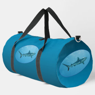 Grey Reefshark, Yap Island - Photographic design Duffle Bag
