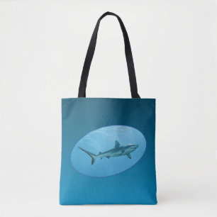 Grey Reefshark, Yap Island - Photographic design Tote Bag