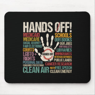 Grey Ribbon Brain Tumour Awareness Apparel For Men Mouse Pad