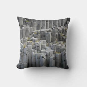 Grey rock formation cushion