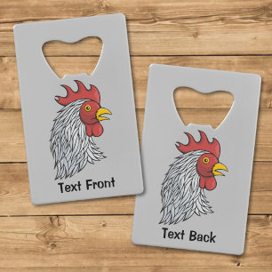 Grey Rooster's Head