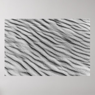 Grey sand poster