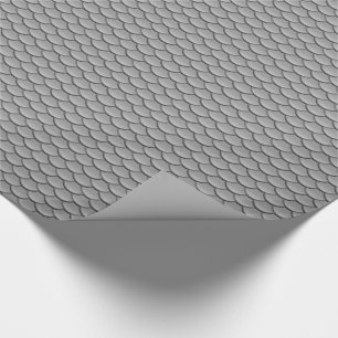 Grey Scale Pattern Cool Chic Wrapping Paper