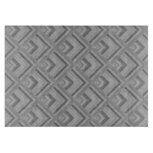 Grey scale pattern cutting board