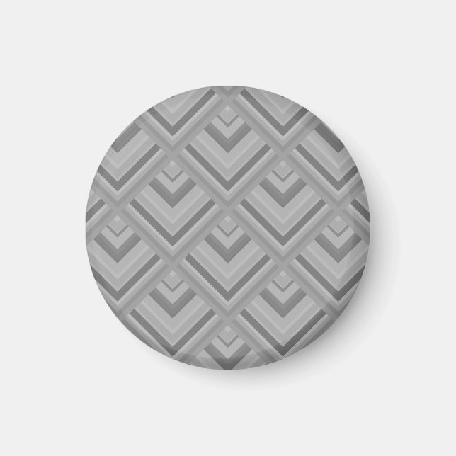 Grey scale pattern magnet (Front)