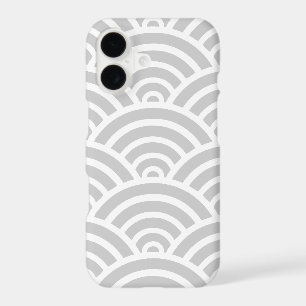 Grey Scallop Pattern